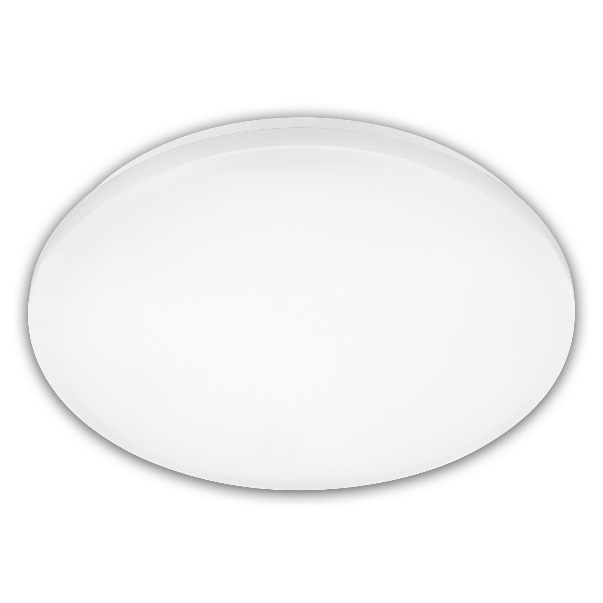 LED-DECKENLEUCHTE Elipso A 37,5/6 cm   - Weiß, Basics, Kunststoff (37,5/6cm)