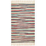 Handwebteppich Multicolor  - Multicolor, Design, Textil (70/120cm) - Boxxx
