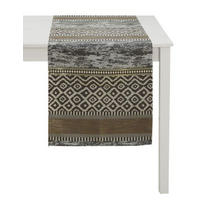 TISCHLÄUFER Kitami 45/140 cm  - Anthrazit, Basics, Textil (45/140cm) - Ambiente