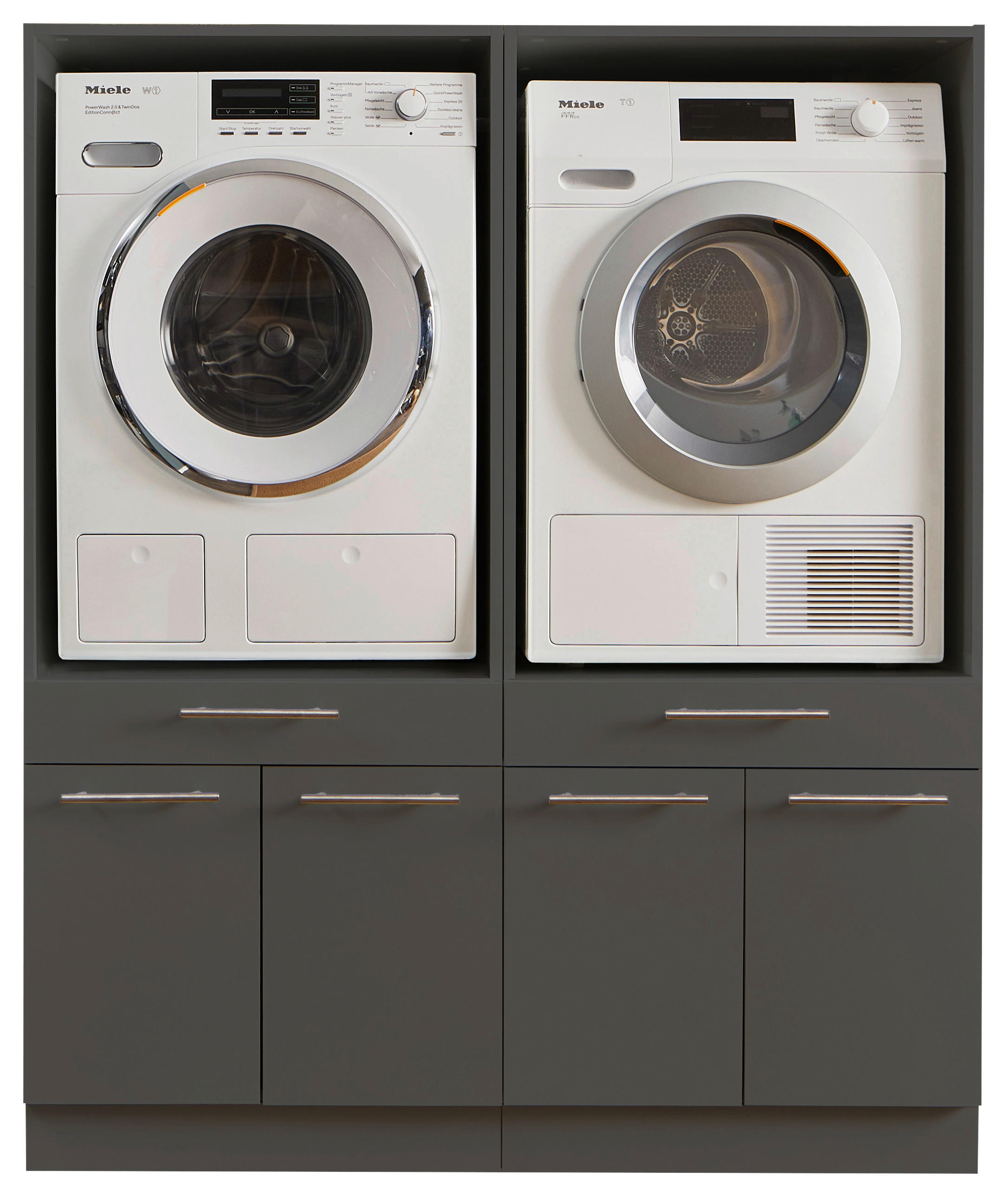 XXXLutz Hauswirtschaftsraum Laundreezy Anthrazit 135x162x67.5 cm