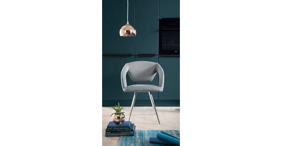 EINBAUKÜCHE   - Dunkelblau, Design, Holzwerkstoff - Novel