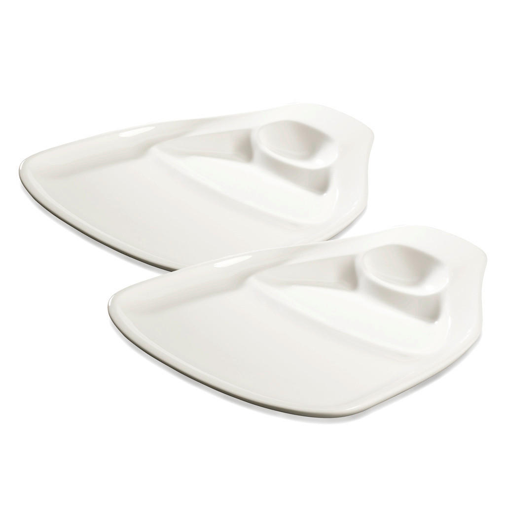 STEAKTELLERSET BBQ Passion 2-teilig  - Creme, Basics, Keramik (30/29cm) - Villeroy & Boch