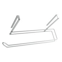 KONYHAI PAPÍRTÖRLŐ TARTÓ - szürke, Basics, fém (35/18/10cm) - Metaltex