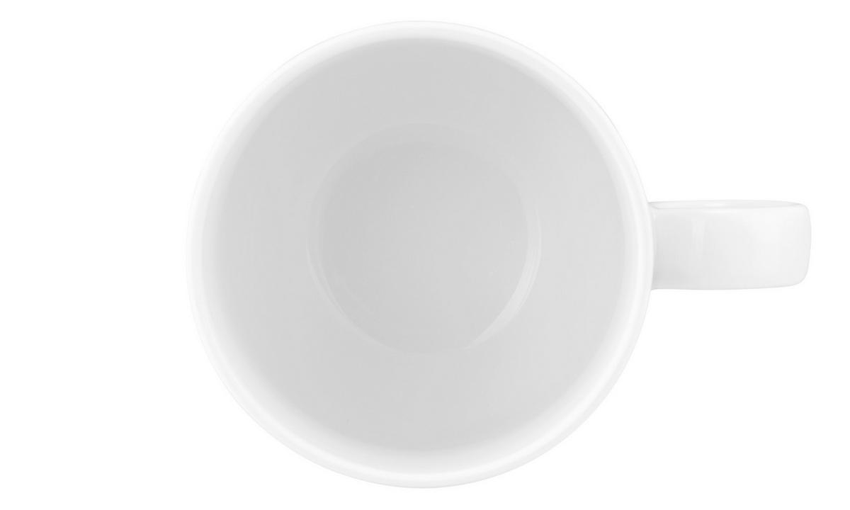 CAPPUCCINOTASSE - Weiß, KONVENTIONELL, Keramik (0,30l) - Seltmann Weiden