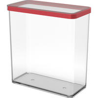 POSODA ZA SHRANJEVANJE     20/10/21,4 cm         - rdeča/modra, Basics, umetna masa (20/10/21,4cm) - Rotho