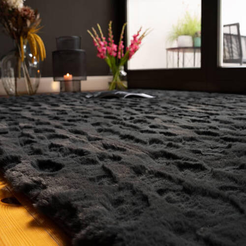 HOCHFLORTEPPICH 120/170 cm My Valley  - Anthrazit, Basics, Textil (120/170cm)
