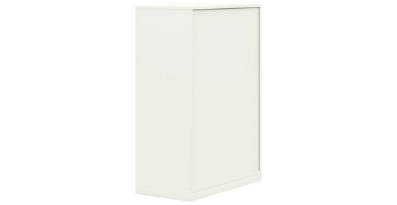 AKTENREGAL Weiß - Weiß, Design, Holzwerkstoff (80/112,5/40cm) - Moderano