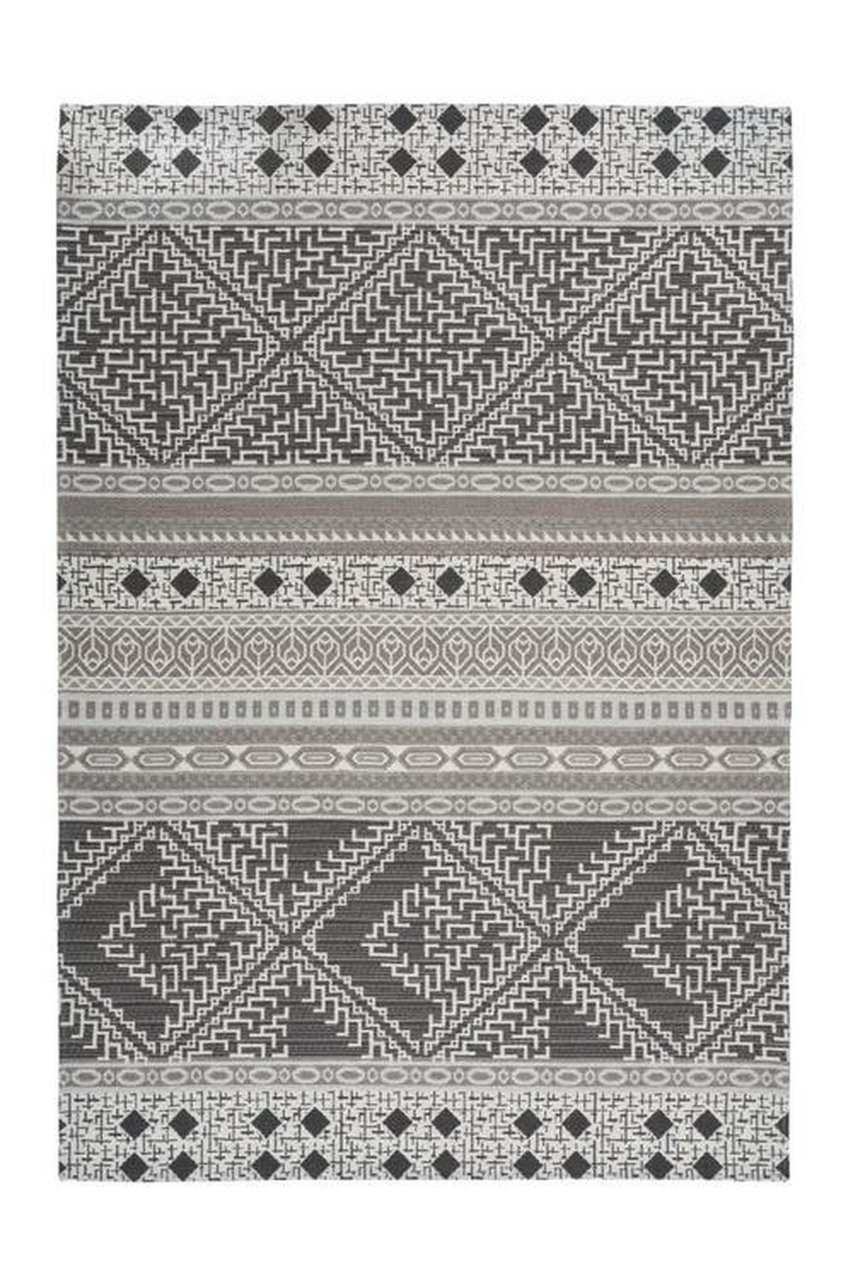 OUTDOORTEPPICH 80/150 cm Yoga Creme, Taupe  - Taupe/Creme, Trend, Kunststoff/Textil (80/150cm) - Kayoom