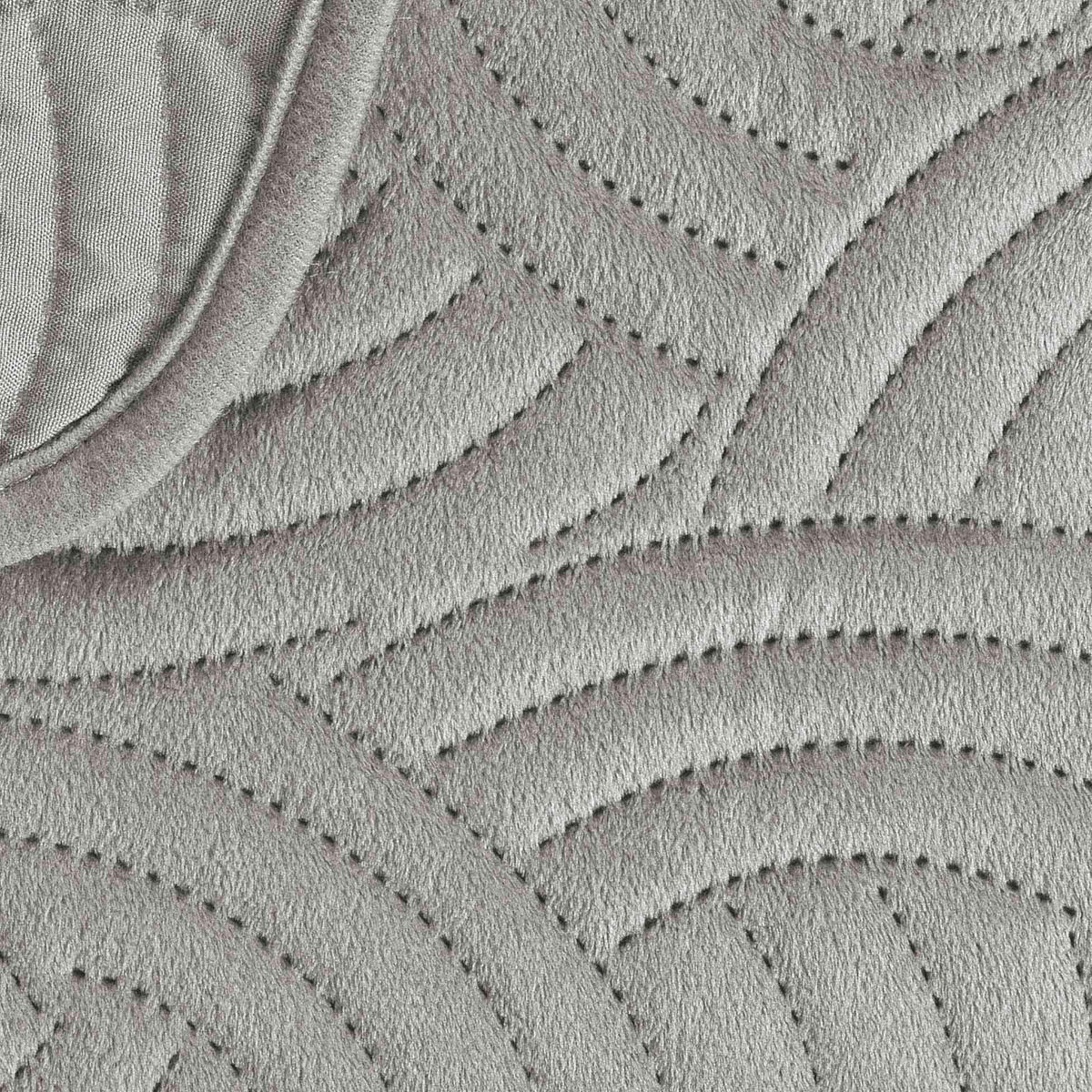 PREKRIVAČ  SOLANGE  - siva, Basics, tekstil (220/240cm)