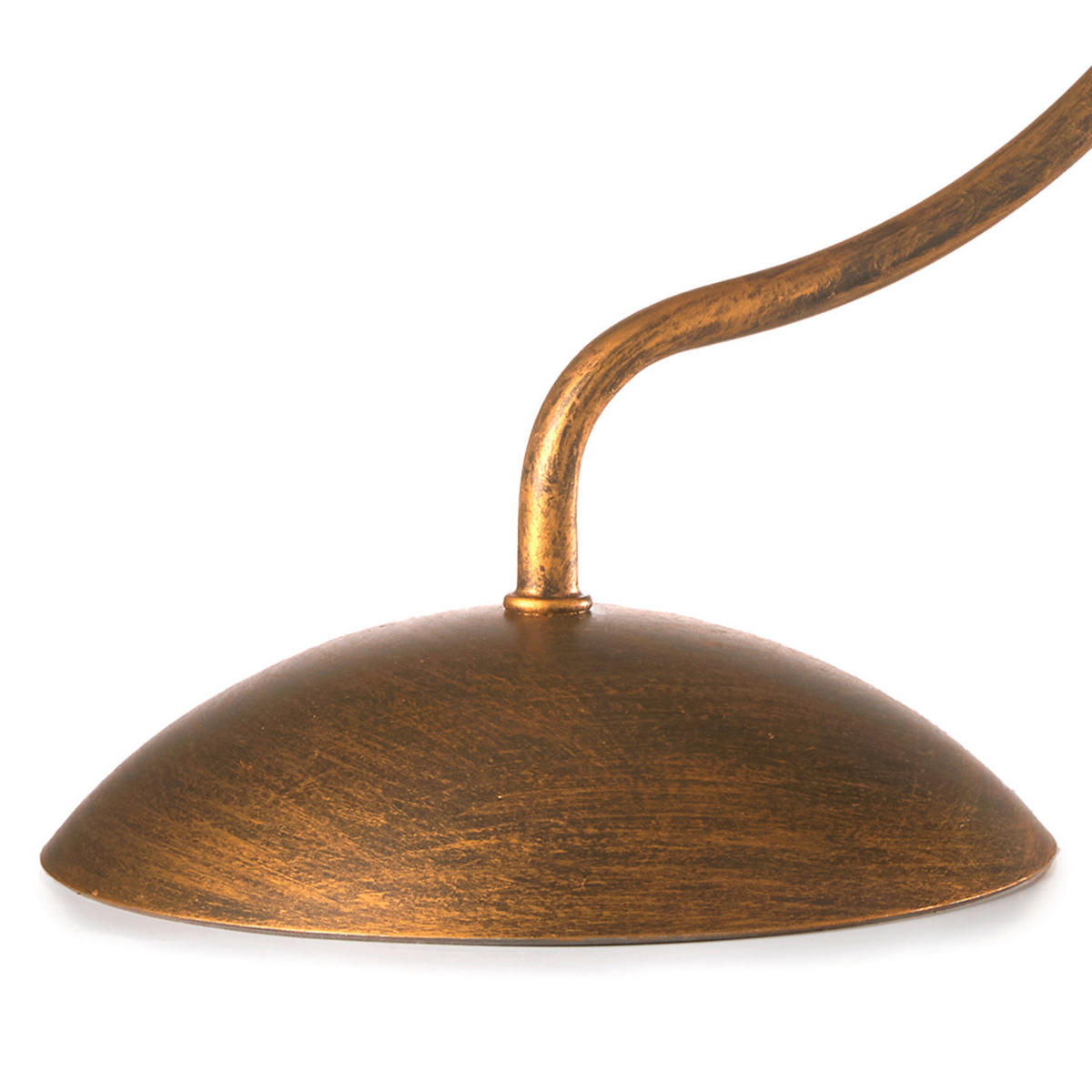 TISCHLEUCHTE 4623 ODINO 23/34 cm   - Braun/Weiß, KONVENTIONELL, Keramik/Kunststoff (23/34cm)