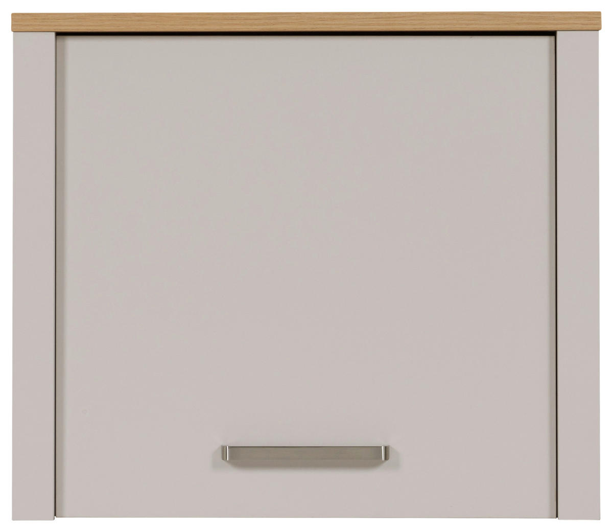 AUFSATZSCHRANK 70/60/60 cm  in  - Kaschmir/Silberfarben, ROMANTIK / LANDHAUS, Holzwerkstoff/Metall (70/60/60cm) - home24
