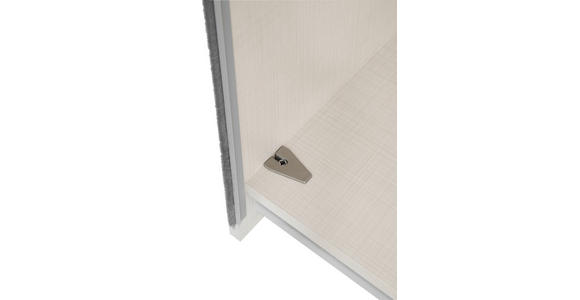 SCHWEBETÜRENSCHRANK 298/222/68 cm 3-türig Anthrazit - Anthrazit/Schwarz, Design, Glas/Holzwerkstoff (298/222/68cm) - Moderano