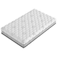 MATRACE Z VISCO PĚNY, 90/210 cm - bílá/černá, Basics, textil (90/210cm) - P & B