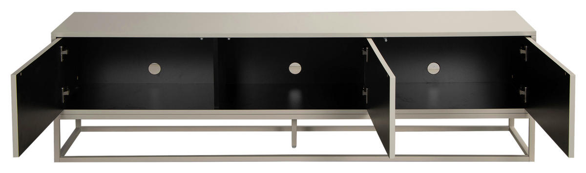 SIDEBOARD  in 180/52/40 cm  - Weiß, Design, Holzwerkstoff/Metall (180/52/40cm) - MID.YOU