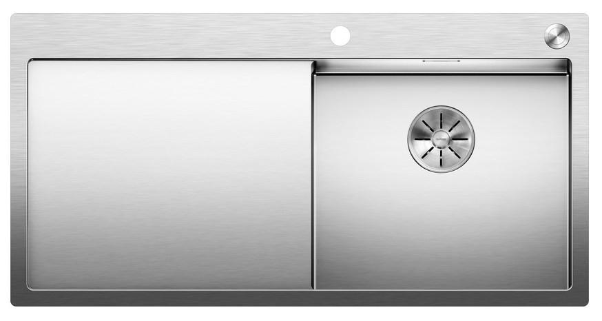 SPÜLE 521625  - Edelstahlfarben, Basics, Metall (100/19,9/51cm) - Blanco