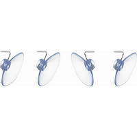 FALI KAMPÓK átlátszó  - átlátszó, Basics, műanyag (15,6cm)