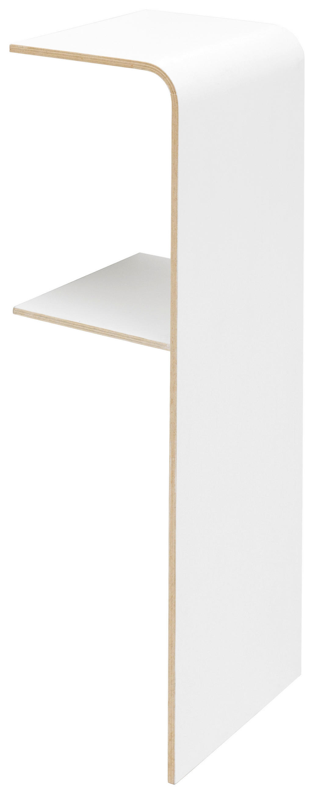 WANDREGAL Weiß  - Weiß, MODERN, Holzwerkstoff (31/85/25cm) - Tojo