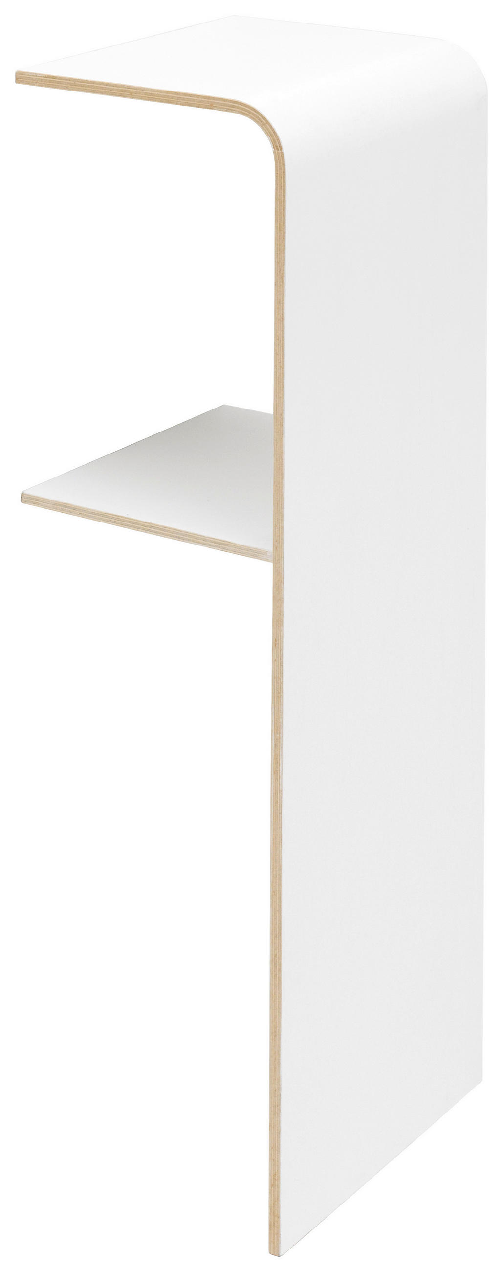 WANDREGAL Weiß  - Weiß, MODERN, Holzwerkstoff (31/85/25cm) - Tojo