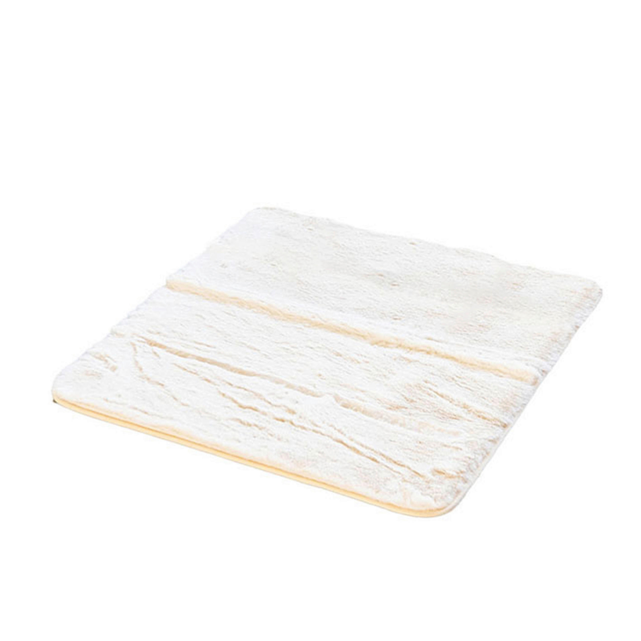 FÜRDŐSZOBASZŐNYEG   bézs   - bézs, Basics, textil (60/2/60cm)