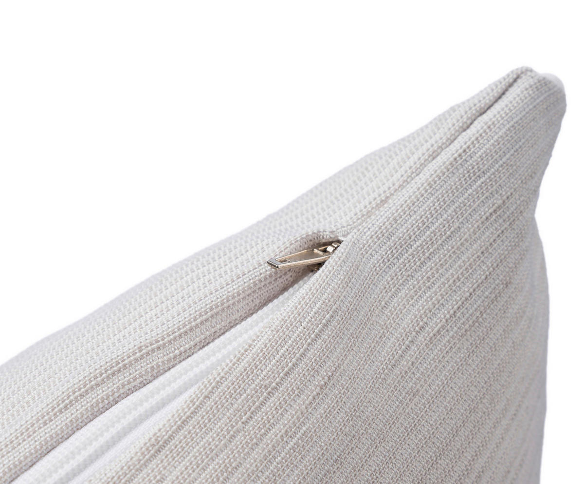 ZIERKISSEN  50/50 cm   - Hellgrau, Basics, Textil (50/50cm) - Novel