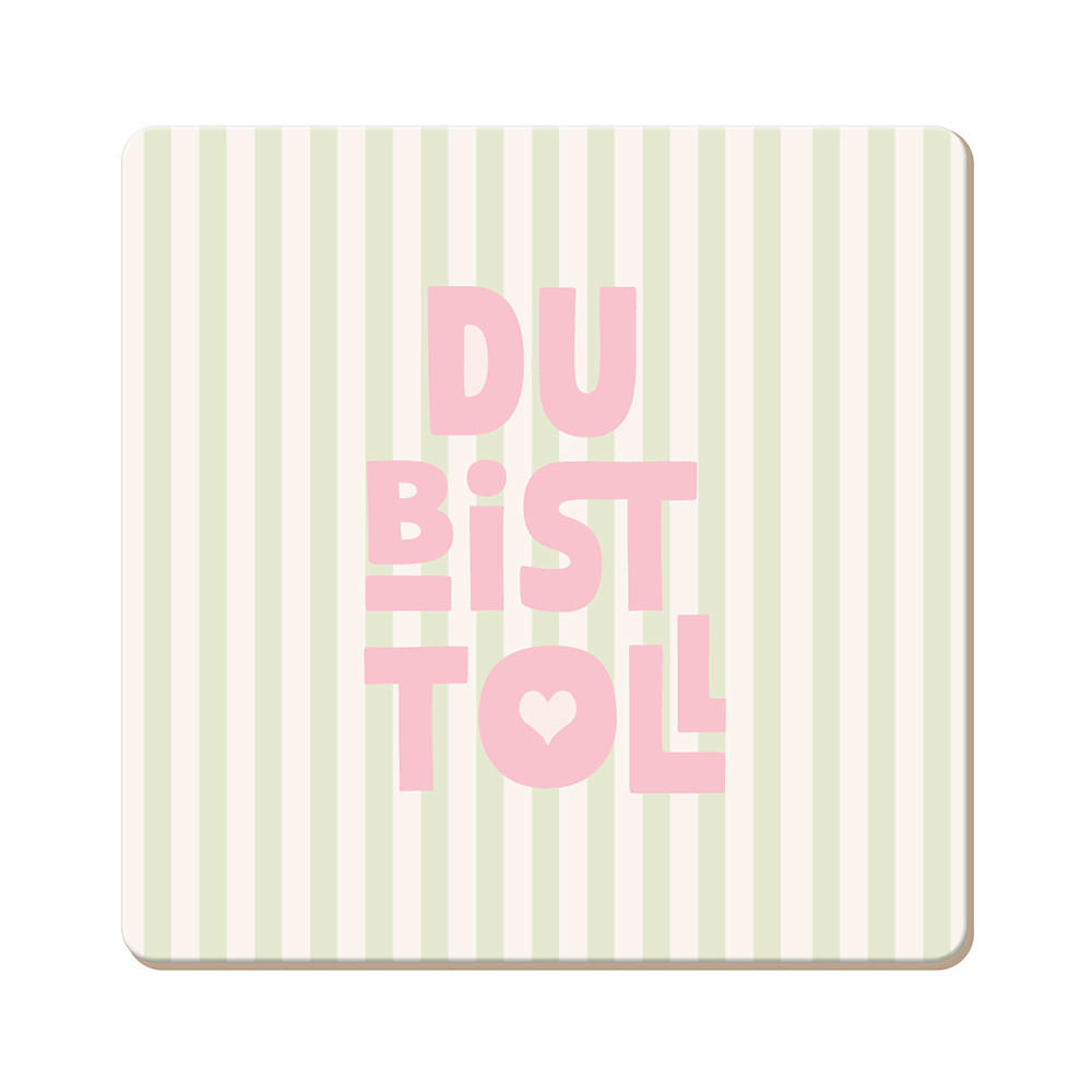 UNTERSETZER Holz Multicolor  - Multicolor, Basics, Holz (9.5/9.5cm)