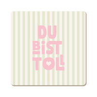 UNTERSETZER Holz Multicolor  - Multicolor, Basics, Holz (9.5/9.5cm)