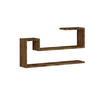 WANDREGAL Nussbaumfarben  - Nussbaumfarben, Design, Holzwerkstoff (90/41,2/17cm) - Livetastic