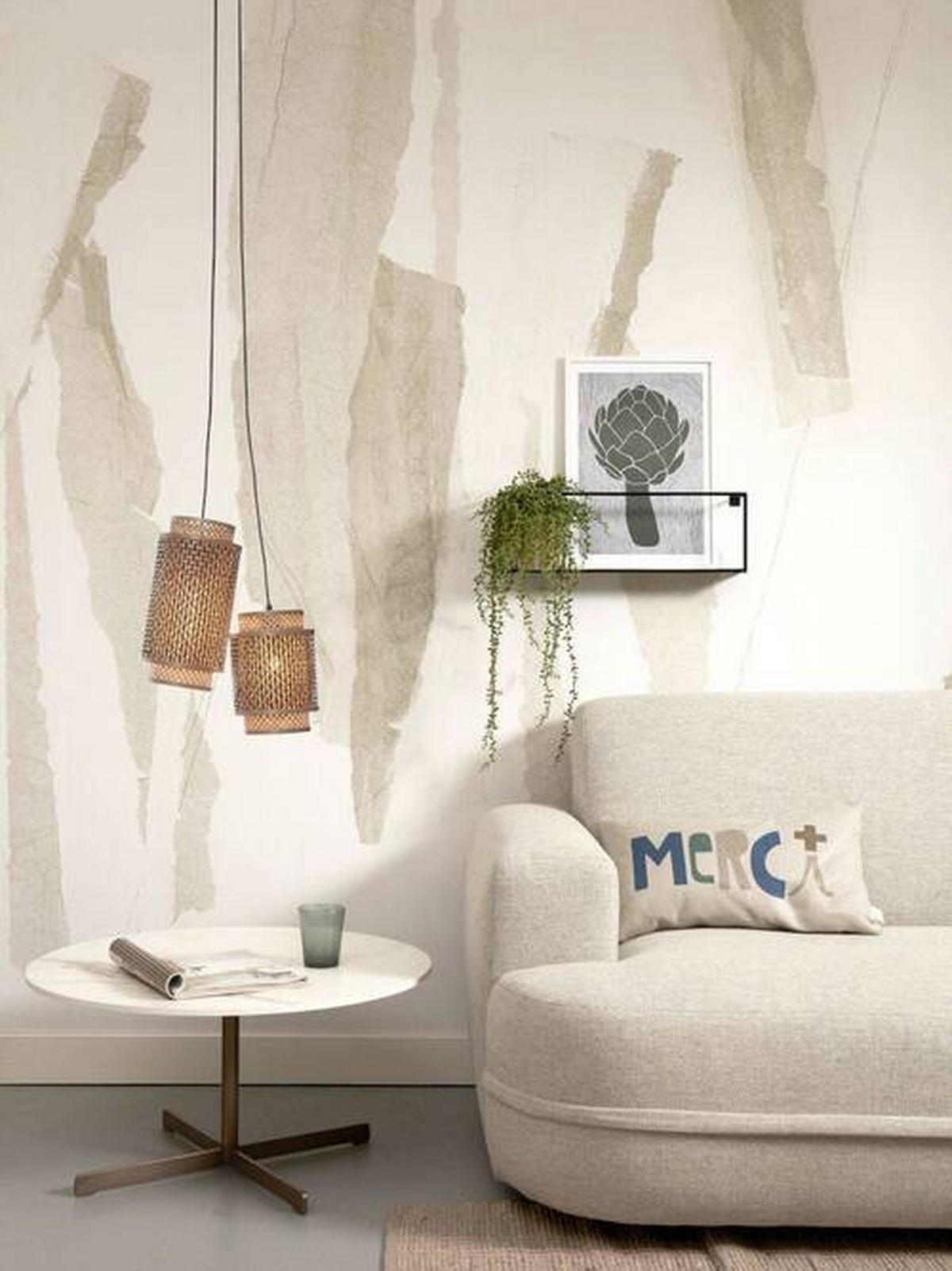 ZÁVESNÉ SVIETIDLO, 38/18/45 cm  - čierna/prírodná farba, Trend, drevo (38/18/45cm) - Good & Mojo