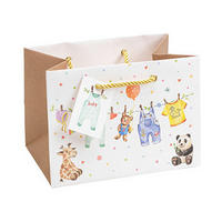 GESCHENKTASCHE  - Basics, Papier (18/12/13cm)