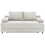 SCHLAFSOFA  in Cord Naturfarben  - Schwarz/Naturfarben, KONVENTIONELL, Holz/Textil (196/96/103cm) - Carryhome