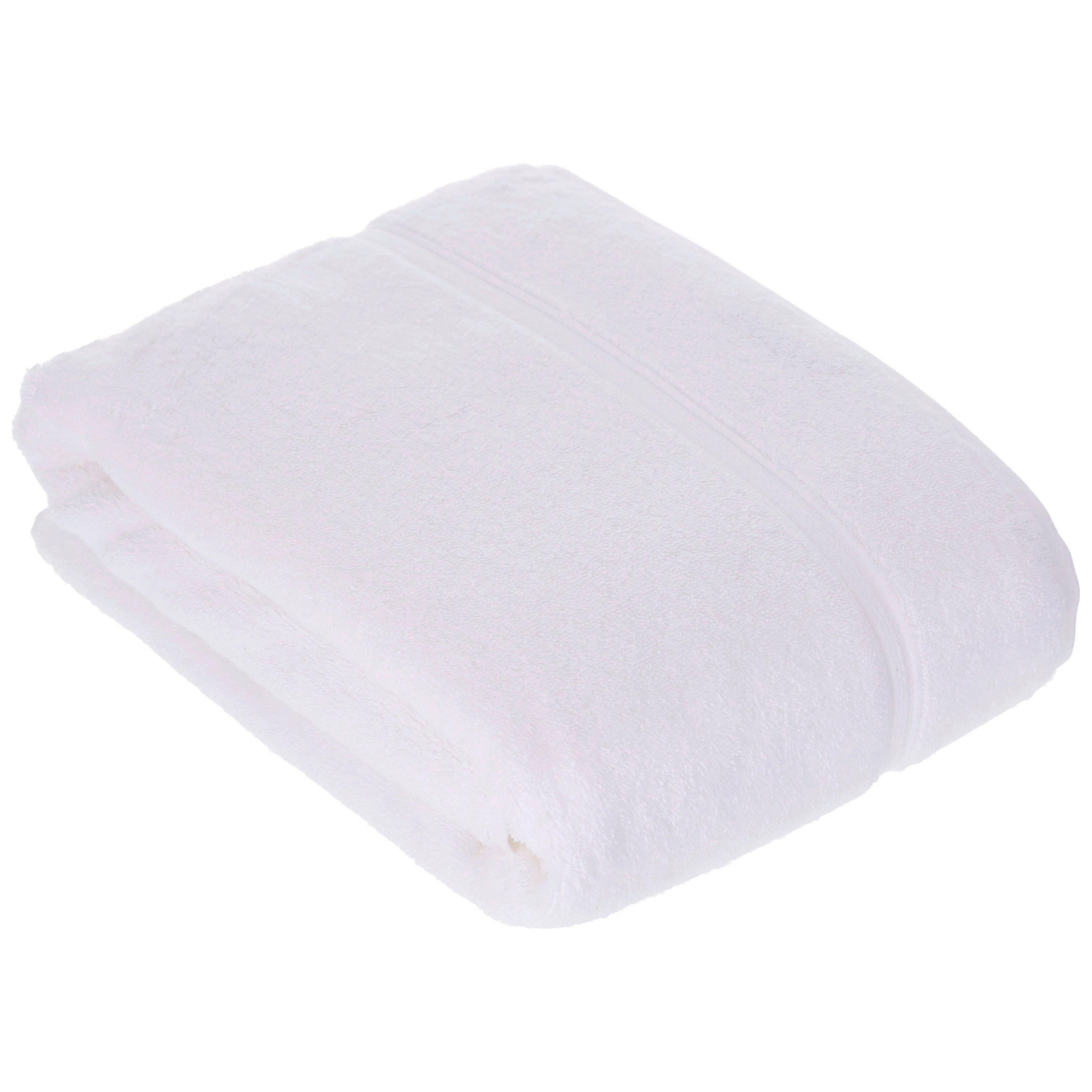 BADETUCH 150/100 cm Weiß  - Weiß, Basics, Textil (150/100cm) - Vossen
