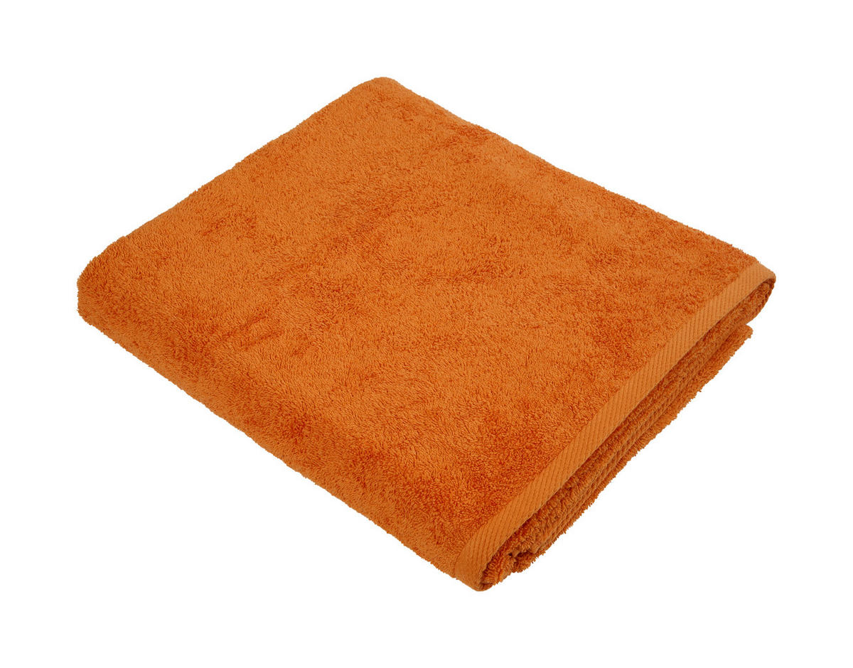 BADETUCH Palma Orange 100/150 cm  - Orange, Basics, Textil (100/150cm) - Esposa