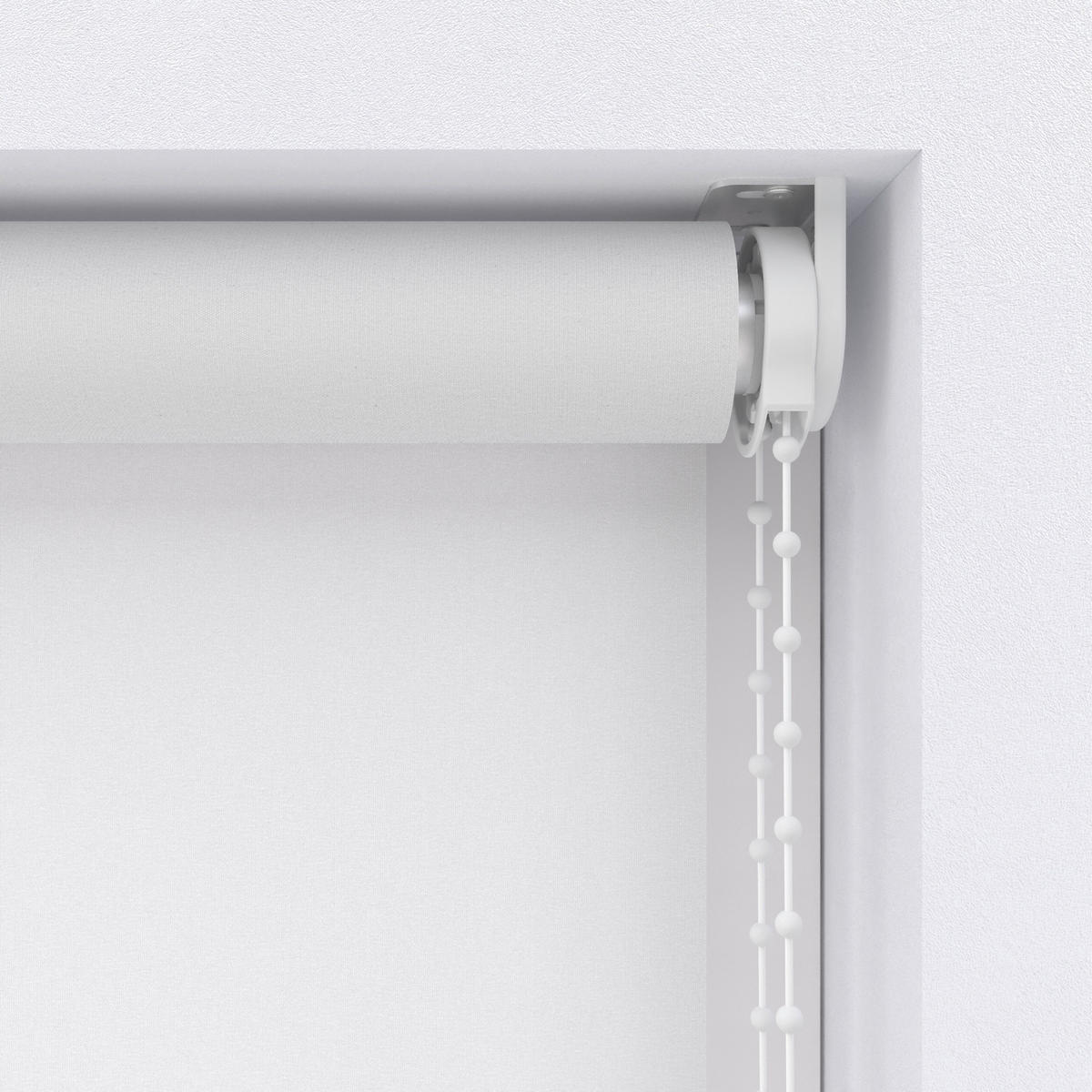 ROLLO  blickdicht  120/190 cm    - Weiß, Basics, Kunststoff (120/190cm)