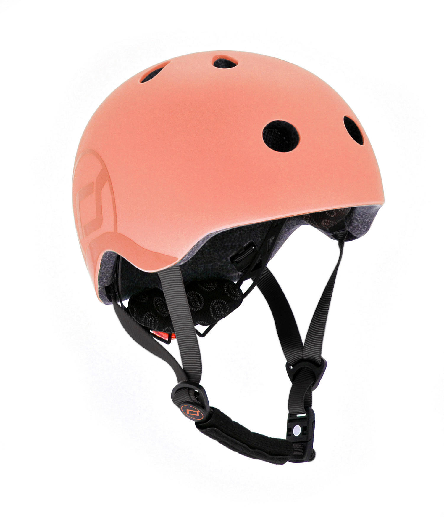 KINDERHELM  - Orange, Trend, Kunststoff/Textil (S-Mnull) - Scoot and Ride