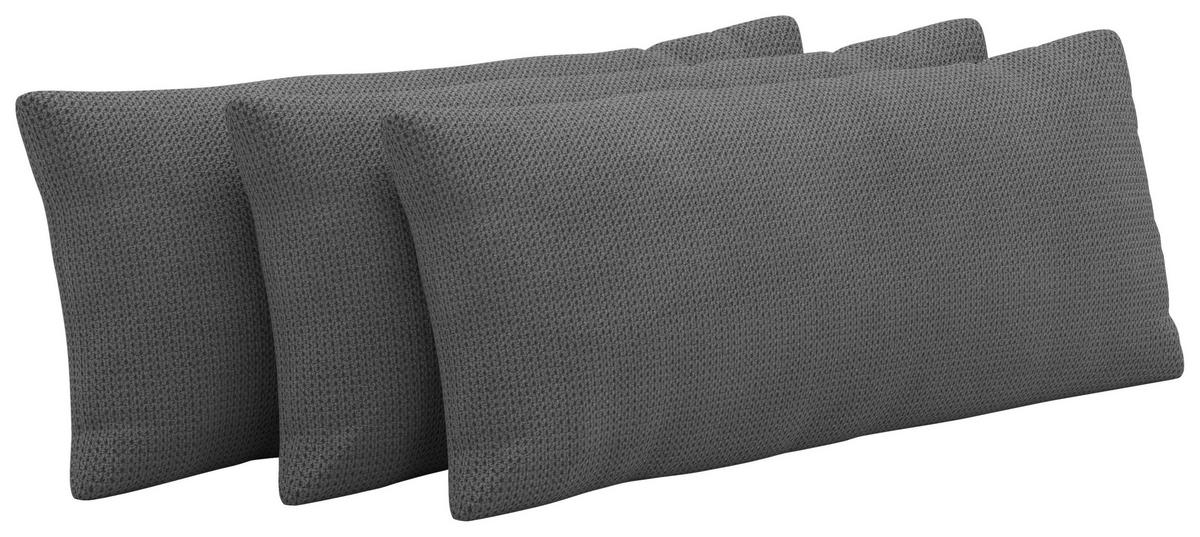 NIERENKISSEN  - Grau, KONVENTIONELL, Textil (65/25cm) - Sit & More