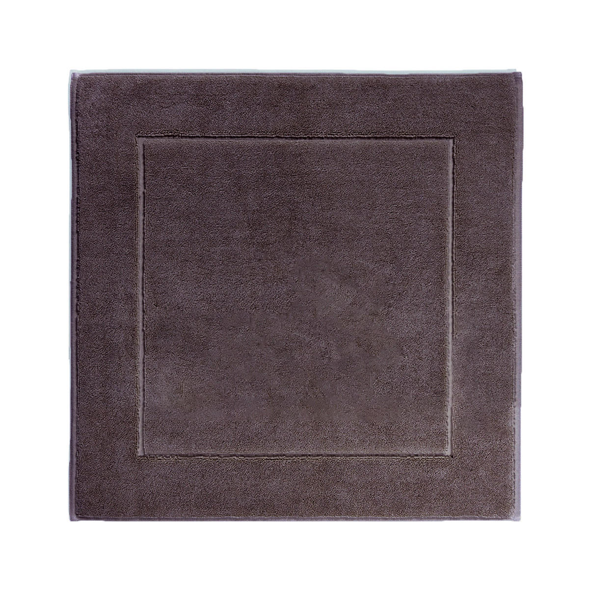 BADEMATTE London Aubergine 60/60 cm  - Aubergine, Basics, Kunststoff/Textil (60/60cm) - Aquanova
