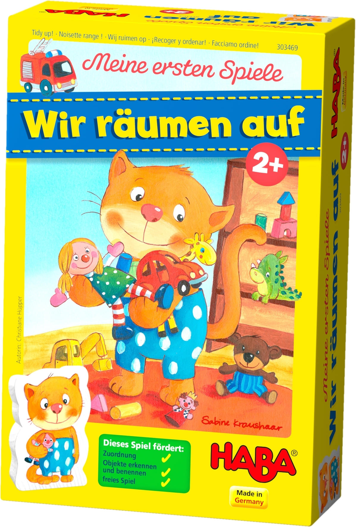 Wir räumen auf - Multicolor, Basics, Holz (15,5/24,1cm) - Haba