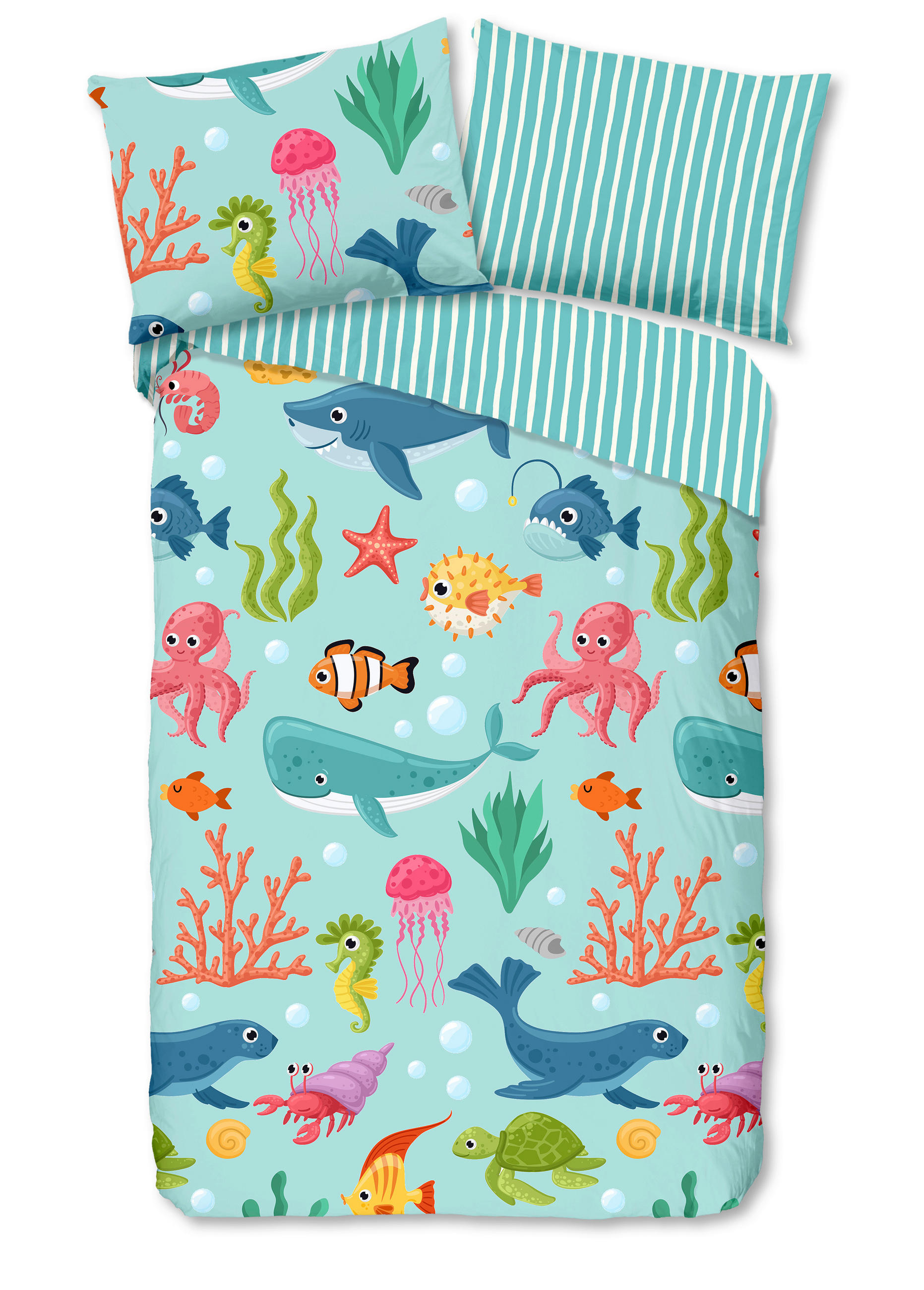 KINDERBETTWÄSCHE 140/200 cm  - Multicolor, Trend, Textil (140/200cm)