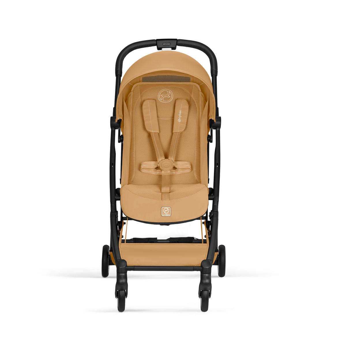 BUGGY ORFEO BLK  - Dunkelgelb/Schwarz, Basics, Kunststoff/Textil (77/52/102cm) - cybex GOLD