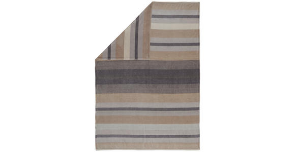 PLAID 150/200 cm  - Beige, Basics, Kunststoff (150/200cm) - Novel