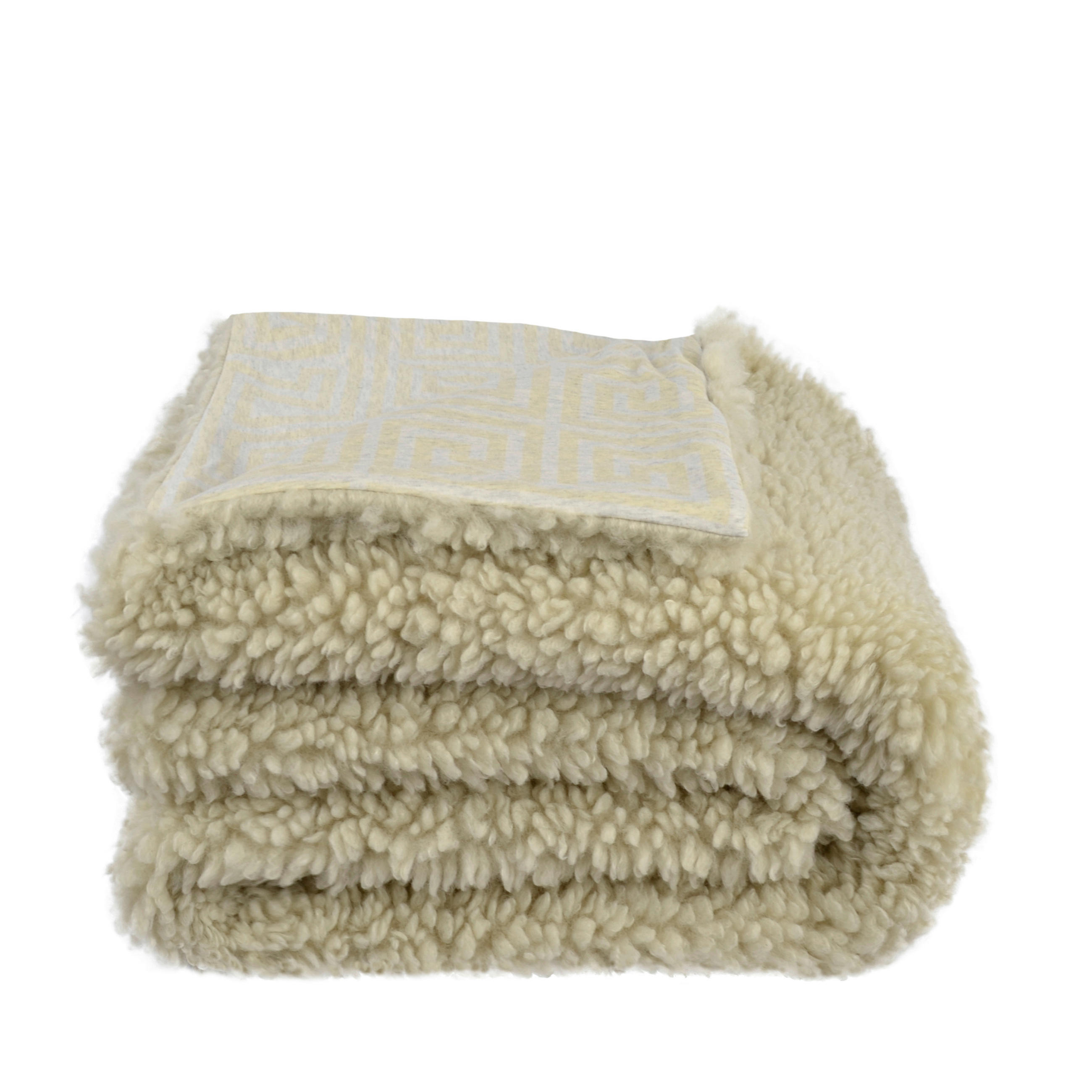 Zoeppritz Plaid Reborn Lamb Legacy Beige 140x190 cm