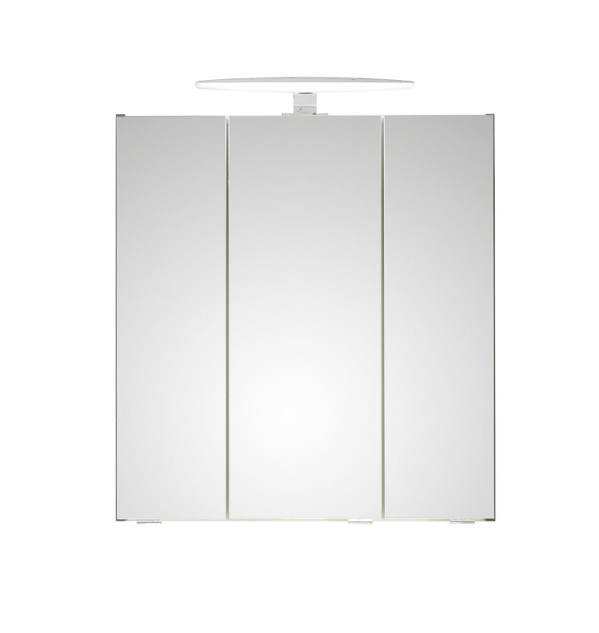 SPIEGELSCHRANK 65/70/16 cm  - Grau, LIFESTYLE, Holzwerkstoff/Metall (65/70/16cm) - Xora