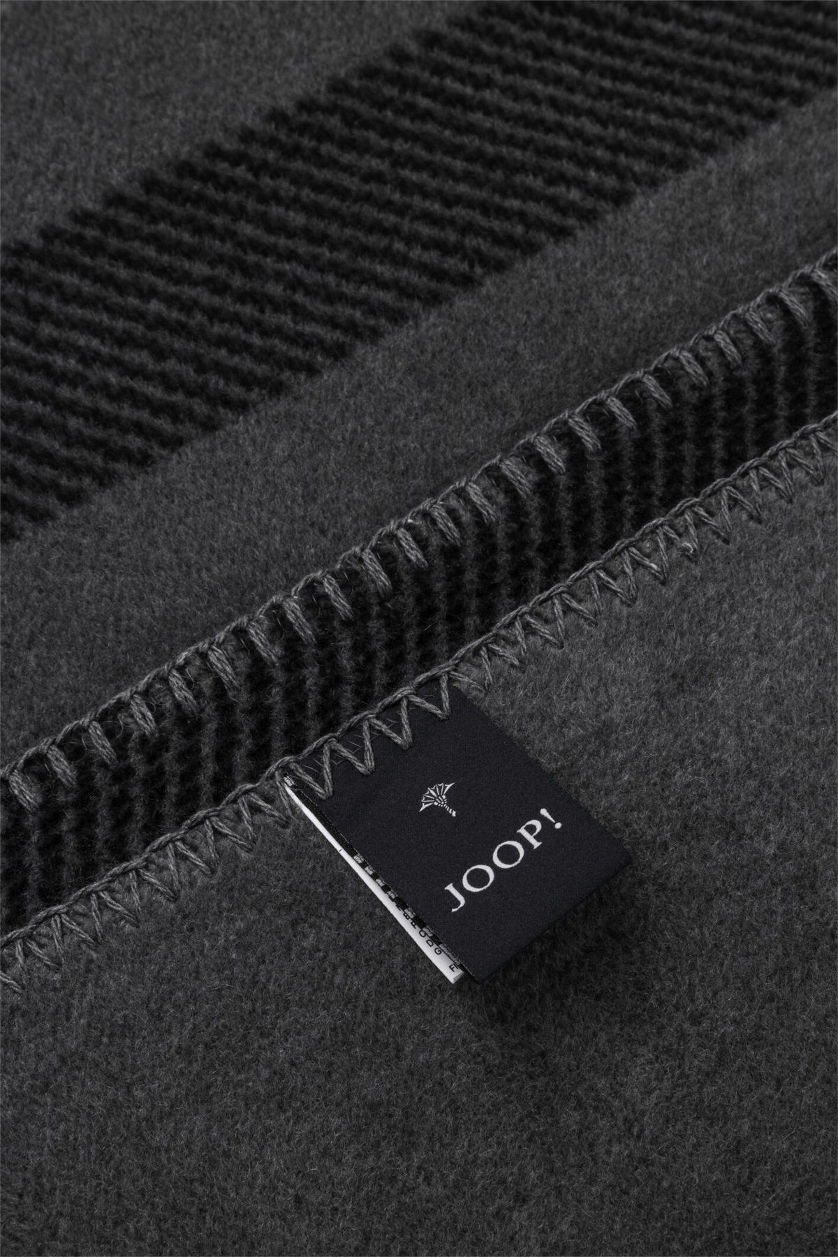 WOHNDECKE Shutter 150/200 cm  - Schwarz, Design, Textil (150/200cm) - Joop!