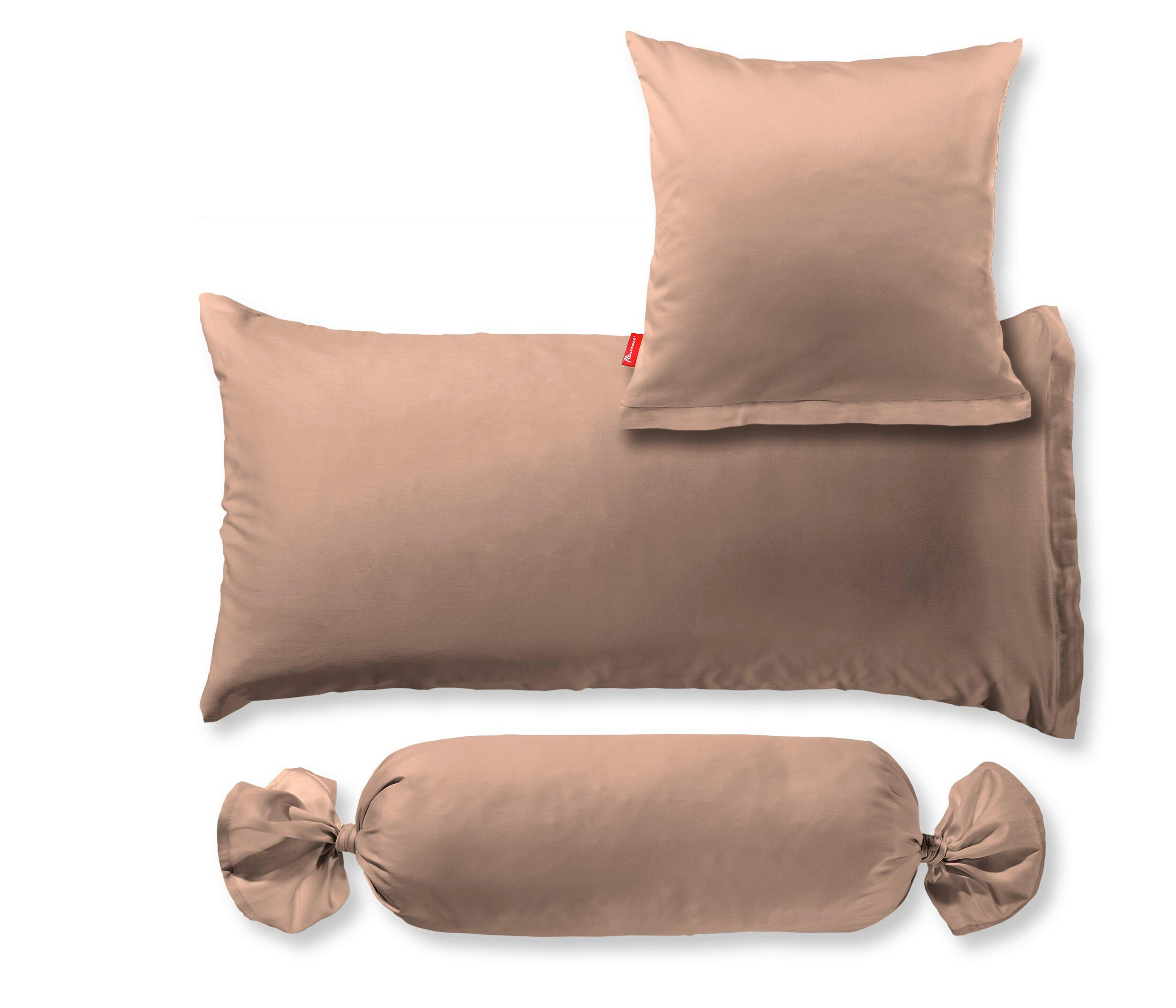 POLSTERBEZUG Royal Uni 40/40 cm  - Hellbraun, Basics, Textil (40/40cm) - Fleuresse