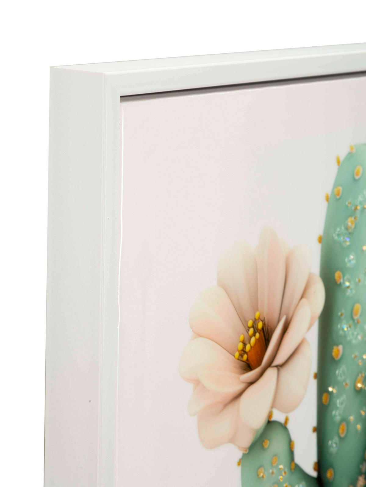 LEINWANDBILD Blumen  - Weiß, Basics, Holz/Kunststoff (40/40/2.8cm)