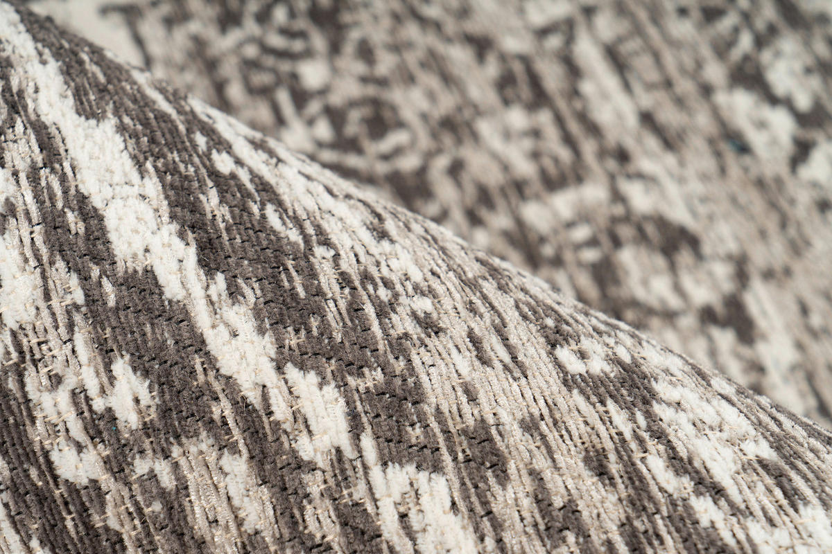 KOBEREC TKANÝ NA PLOCHO, 160/230 cm, šedá - šedá, Konvenční, textil (160/230cm)