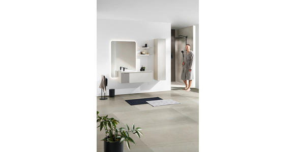 BADEZIMMER in 120 cm - Naturfarben, Design, Glas/Holzwerkstoff (120cm) - Dieter Knoll