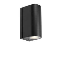 AUßENWANDLEUCHTE Alor 8/10/17 cm  - Schwarz, Basics, Kunststoff/Metall (8/10/17cm) - Markslöjd