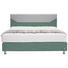 BOXSPRINGBETT 140/200 cm in Weiß, Mintgrün - Alufarben/Weiß, KONVENTIONELL, Kunststoff/Textil (140/200cm) - Bentley BOXSPRINGBETT 140/200 cm in Weiß, Mintgrün - Alufarben/Weiß, KONVENTIONELL, Kunststoff/Textil (140/200cm) - Bentley