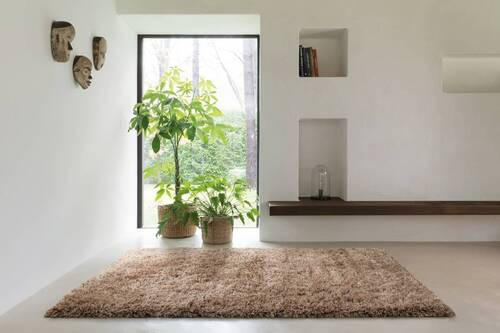 RYAMATTA 200/290 cm  - mocca, Basics, textil/plast (200/290cm)